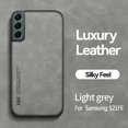thumbnail image 1 of PU Leather Case for Samsung Galaxy S21 FE, Magnetic Attraction Inside Shockproof Silky Feel Protective Cover for Samsung Galaxy S21 FE (6.4 Inch),Lightgray, 1 of 3