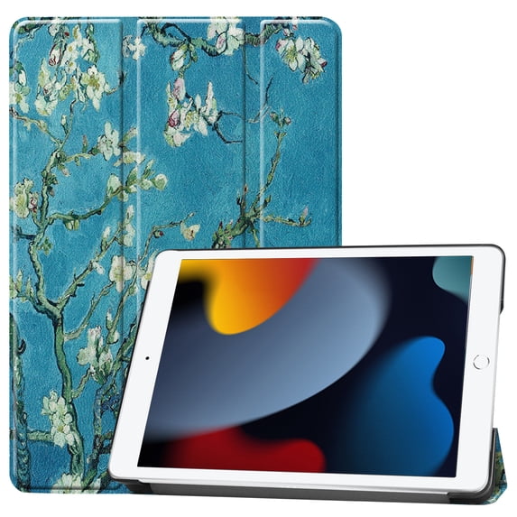 PU Leather Case for iPad 9th 8th 7th Generation 10.2 inch (2021/2020/2019) Flip Stand Cover, Auto Wake/Sleep
