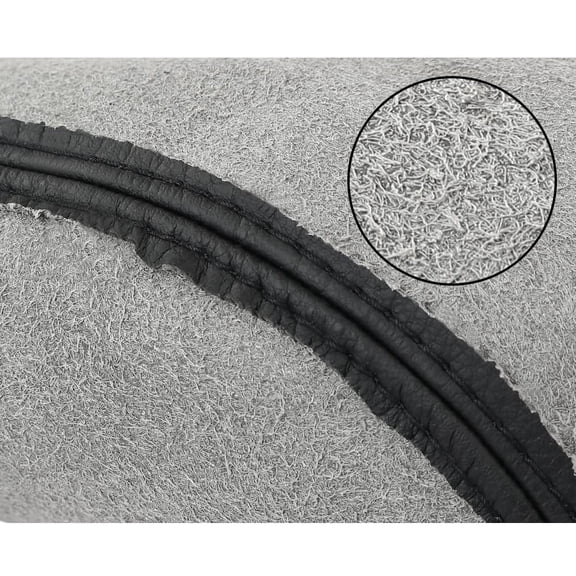 PU Leather Center Console Lid Armrest Cover Trim Black For Lexus LS430 2004-2005