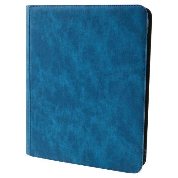 PU Leather Cover Trading Card Album Large Capacity Zipper Closure Card Collection Album Storage Case for Storage