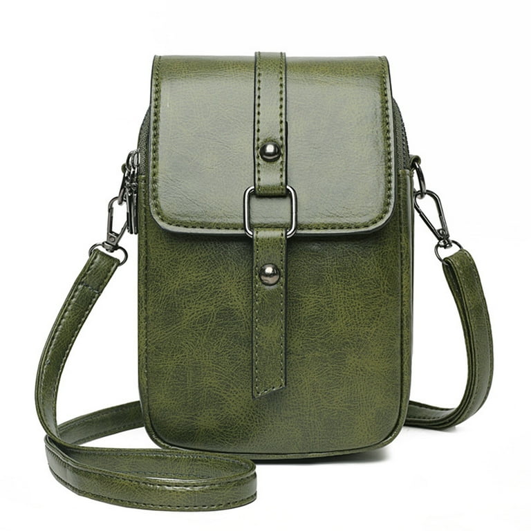 Olive Crossbody Bag & Phone Holder