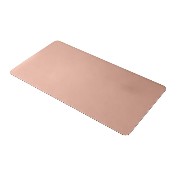 PU Leather Desk Mat Waterproof Non-Slide Writing Pad for Home Office and Computer Setup Large Mouse Pad 20 x 40 Inch Pink