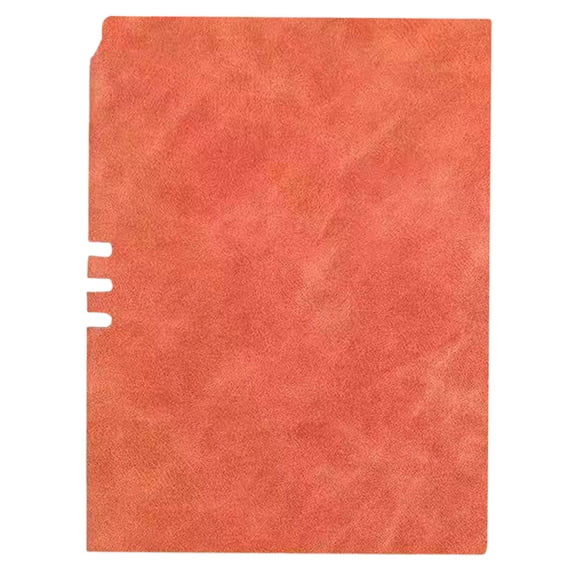 PU Leather Discbound Notebook Covers, A5 Refillable Binder Journal Cover, 5.87X8.27inch Soft Leather Planner Cover for Discbound System, Office, Home Organization
