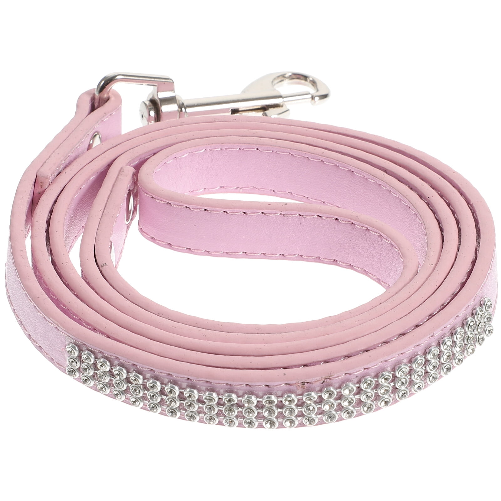 PU Leather Dog Leash Training Walking Pet Leash Products Colorful Walking Leashes with Sparkly
