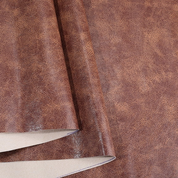 PU Leather Fabric for DIY Craft Making Sienna 400x1370x0.8mm