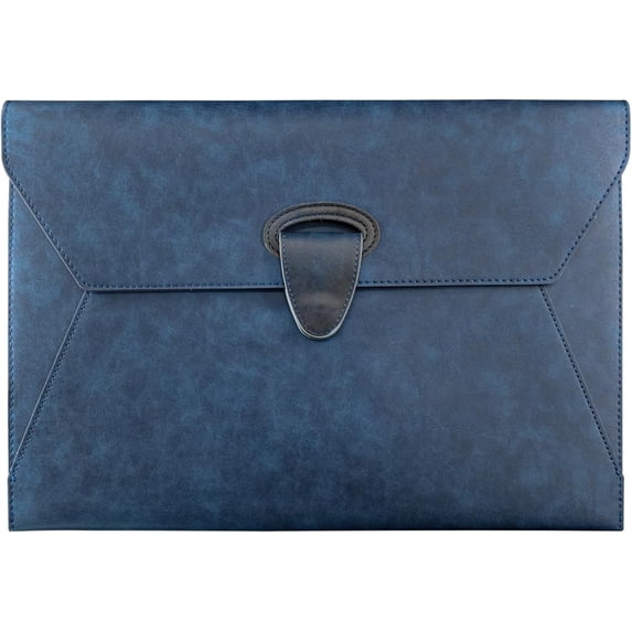 PU Leather File Folder Document Organizer Holder Filing Envelope Case ...