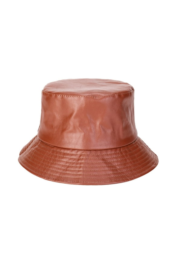 PU Leather Fisherman Hat Mens And Womens Casual Basin Hat Solid Color Outdoor Hat Hop Alien Bucket Hat Hiking Hat Men Hat Modern Floppy Hat Black Cow Hat Ladies Bucket Hat Winter Banana Hat Leopard