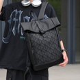 thumbnail image 1 of PU Leather Flap Backpack, Summer 2024, One Size, 1 of 5
