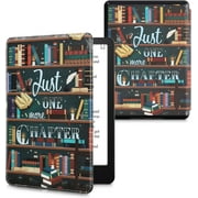 PU Leather Flip Case with Handstrap for Amazon Kindle Paperwhite 11. Generation 2021 - Library Motto