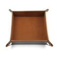 thumbnail image 1 of PU Leather Folding Tray with Stackable Design for Travel and Daily Use, 1 of 3