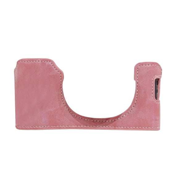PU Leather Half Shell Case Vintaged Designing for X100VI Offering Quick and Memory Card Swap