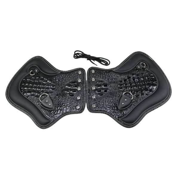 PU Leather Heat Shield Deflectors Motorcycle for Harley Dyna 883 1200 Yamaha Honda Accessories Universal Insulated Seat Cushion