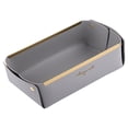 thumbnail image 1 of PU Leather Jewelry Tray, 11X5.9X3.14inch Foldable Organizer Basket, Portable Catchall Travel Storage Dish Plate Key Trays for Entryway Desk Organizer for Keys, Glasses, Wallet, Earphone, Watch, Coin, 1 of 6