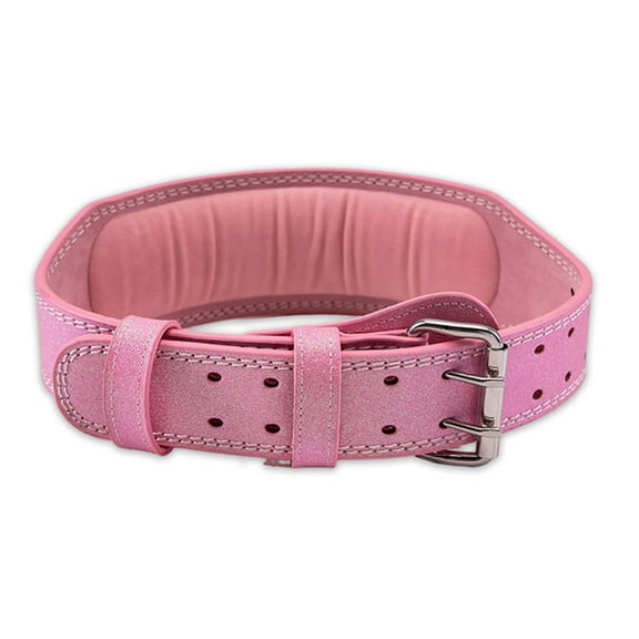 PU Leather Lifting Belt for Women Adjustable Powerlifting Belt Waist Support for Gym Workouts Weightlifting Deadlifts