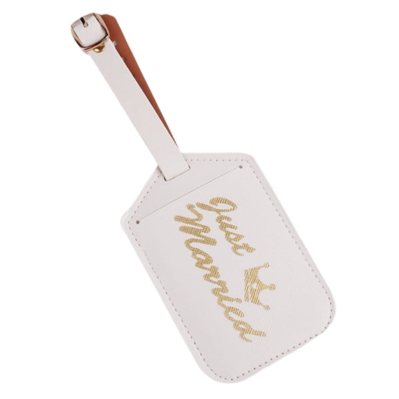 PU Leather Luggage Bridal Honeymoon Wedding Gifts for Bride Identification Card Travel