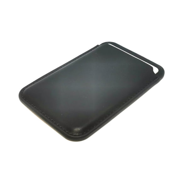 PU Leather Magnetic Wallet Card Holder Compatible For Magsafe iPhone 12/Pro/Max/Mini Black
