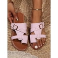 thumbnail image 1 of PU Leather Open Toe Sandals, 1 of 7