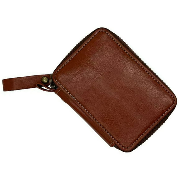 PU Leather Organizers Bag Fishing Lure Bag Spoon Baits Trout Lure Wallet with Strap Portable Artificial Baits Binder Bag