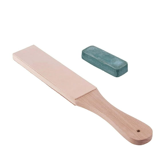 PU Leather Paddle Honing Strop  Sharpening PU Leather Stropping