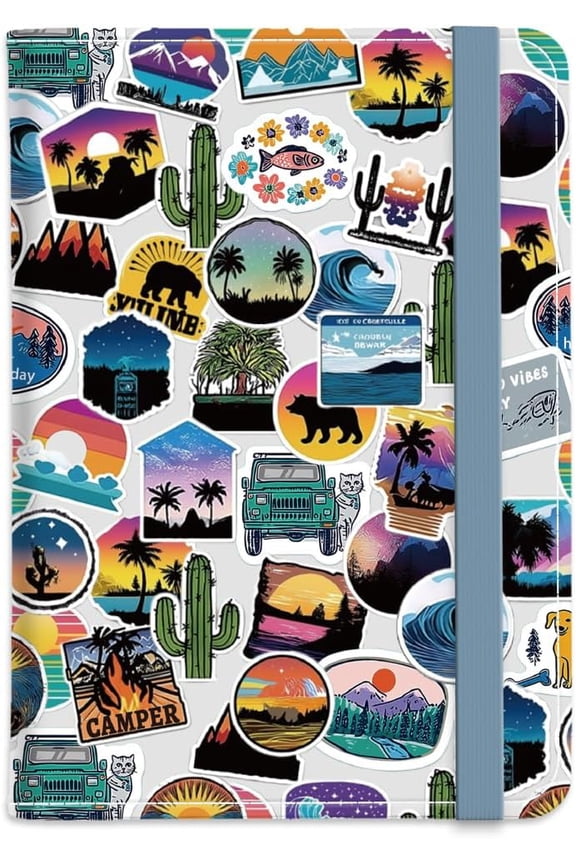 PU Leather Passport Holder Cover 5.94.3 Inch with Credit Card Slot Pass Slot Combo Blocking Passport Holder Wallet Cover