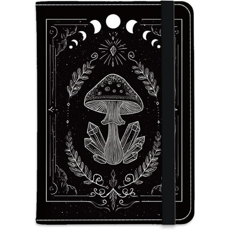 PU Leather Passport Holder Cover 5.9×4.3 Inch with Credit Card Slot and Boarding Pass Slot Combo Blocking Passport Holder Wallet Cover