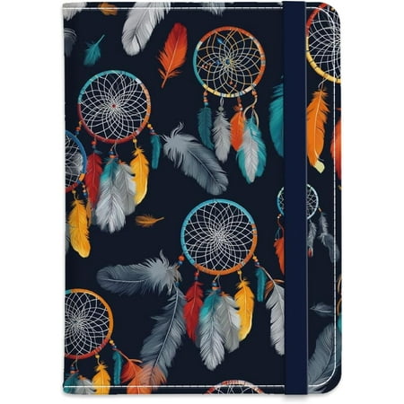 PU Leather Passport Holder Cover 5.9×4.3 Inch with Credit Card Slot and Boarding Pass Slot Combo DIY Blocking Passport Holder