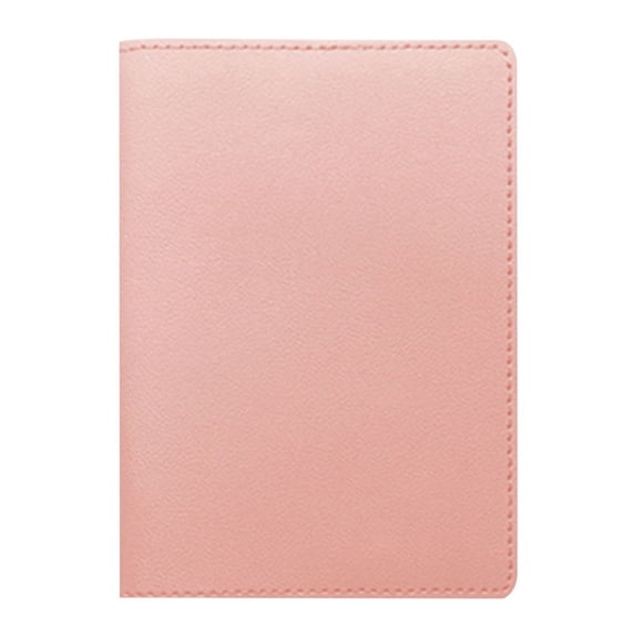PU Leather Passport Holder, Slim Passport Cover with Card Slots, Travel Passport Wallet, Lightweight Document Organizer for Travel Documents, Cards and Travel Essentials for Men and Women,Pink