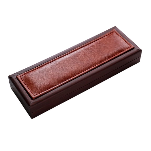 PU Leather Pen Case for Executives permanent Office Desk planner with Professional Business present Packaging