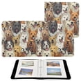 thumbnail image 1 of PU Leather Photo Album with Self-Adhesive Pages Scrapbook DIY Picture Holds 20+ Sheets A Large Group Of Dogs, 1 of 9