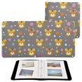 thumbnail image 1 of PU Leather Photo Album with Self-Adhesive Pages Scrapbook DIY Picture Holds 20+ Sheets Cute Tiger Face Pattern, 1 of 9