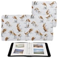 thumbnail image 1 of PU Leather Photo Album with Self-Adhesive Pages Scrapbook DIY Picture Holds 20+ Sheets Dogs in Various Poses, 1 of 9
