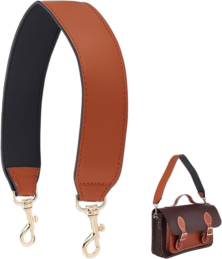 PU Leather Purse Strap Replacement 19.7 Inch Handbag Shoulder Strap 1.5 Inch Wide Bag Handle Strap Walmart
