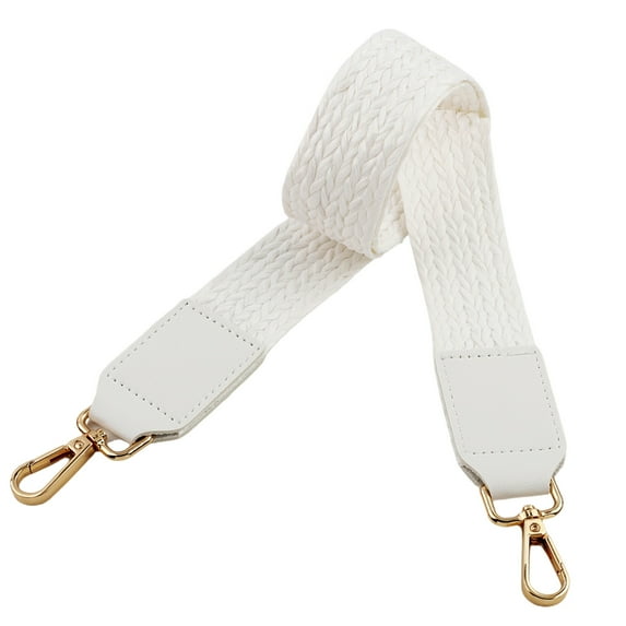 PU Leather Replacement Belt Wide Shoulder Strap Crossbody Bag Strap Easy to Use Solid Color Handbag Replacement Strap
