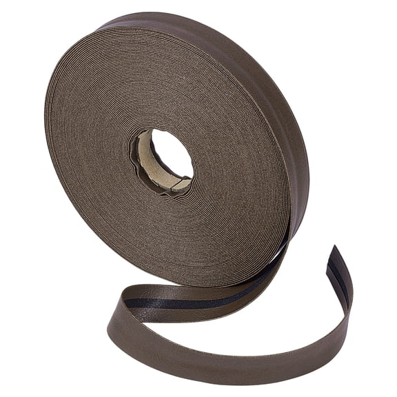 PU Leather Ribbons for Garment Accessories Coffee 3/4 inch(20mm) 25.15 Yards(23m)/Roll