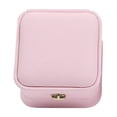 thumbnail image 1 of PU Leather Ring Box, Crown Shape Engagement Jewelry Case, Couple Proposal Gift Holder And Display, Ring Box For Wedding Ceremonies And Anniversary Keepsakes(Pink), 1 of 6