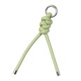 thumbnail image 1 of PU Leather Rope Keychain Pendant Hand Woven Triangular Key Chain Decoration Versatile Bag Accessory, 1 of 5