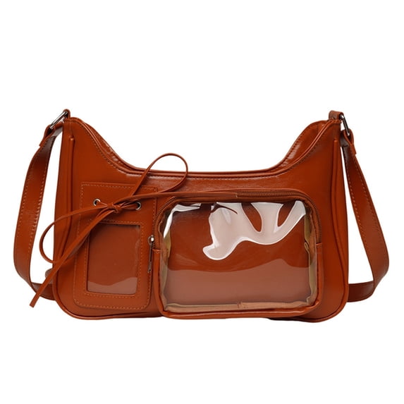 PU Leather Shoulder Crossbody Purse Anime Style Bag For Everyday Activities