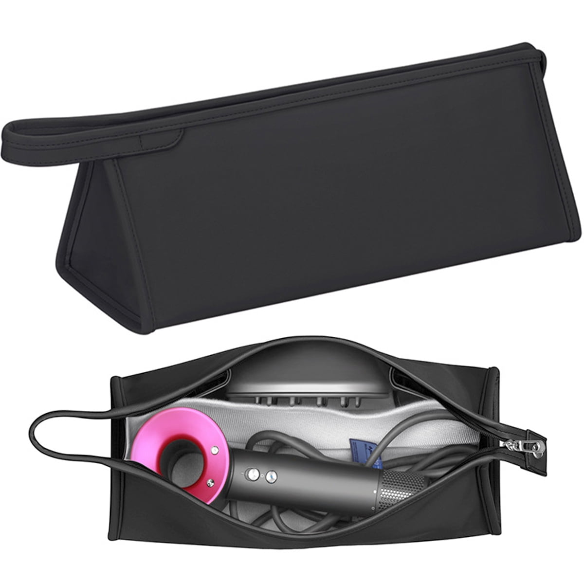 Carrying Case Dyson Hair Dryer With Bag Waterproof PU Leather