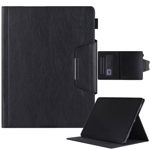 PU Leather Wallet Case For iPad (A16) 11th / 10th Generation (2025/2022) Flip Stand Cover with Card/Pencil Holder