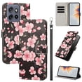 thumbnail image 1 of PU Leather Wallet Case for Motorola Moto G 5G 2025 / G 5G 2026 / G Play 5G 2026 with Pattern Design, Built in Kickstand Card Slots Wrist Strap Drop Protective Phone Cover, G, 1 of 6