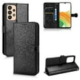thumbnail image 1 of PU Leather Wallet Case for Samsung Galaxy A53 5G 6.5 Inch, Luxury soft TPU Shockproof Drop Resistant Magnetic Phone Cover with Kickstand Bracket Card Slots Holder Wrist Strap Flip Folio Case,Black, 1 of 9