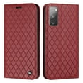 thumbnail image 1 of PU Leather Wallet Case for Samsung Galaxy S20 FE with Card Slots Kickstand RFID Blocking Magnetic Closure Case, Soft TPU Shockproof Flip Folio Phone Cover for Samsung Galaxy S20 FE 6.5 Inch,Red, 1 of 12