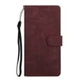 thumbnail image 1 of PU Leather Wallet Case for Samsung Galaxy S22 Plus 6.6 Inch, Soft TPU Shockproof Flip Folio Case with Magnetic Clasp Card Slots Kickstand Wrist Strap Phone Cover for Samsung Galaxy S22 Plus,Winered, 1 of 8