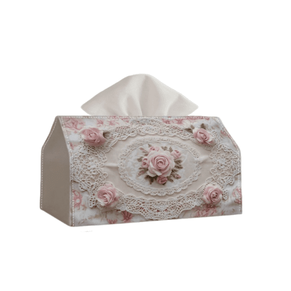 PU Leather Waterproof Tissue Box Cover Used for Home Living Room Bedroom Kitchen