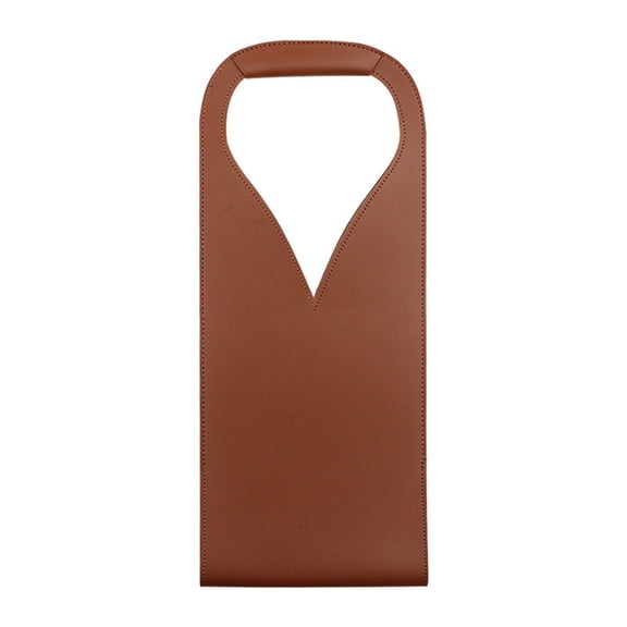 PU Leather Wine Bag Wine Case Elegant Wine Holder Gift Bag Stylishes Designs for Wine Lovers Enthusiasts Gift Givings