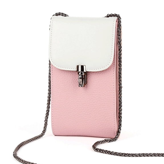 PU Leather Womens Crossbody Cell Phone Purse Holder Wallet-style:style 1;
