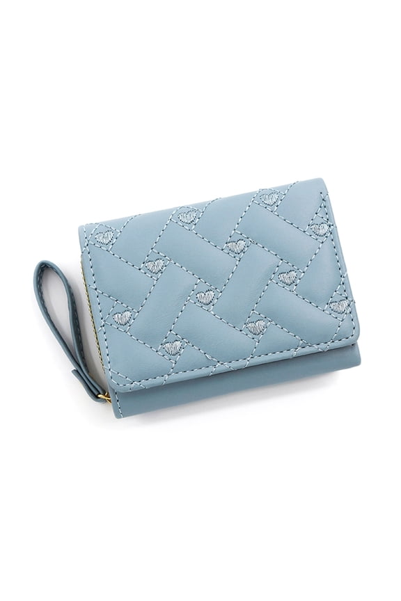 PU Leather Zipper Credit Cards Wallet Small Card Holder Business Gift Change Pocket for Women Coin Purse Money Bag