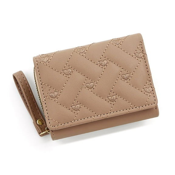 PU Leather Zipper Credit Cards Wallet Small Card Holder Business Gift Change Pocket for Women Coin Purse Money Bag