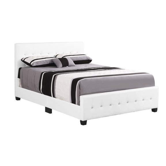 PU Main Material, Foam Interior Bed - Versatile Full Bed for Room