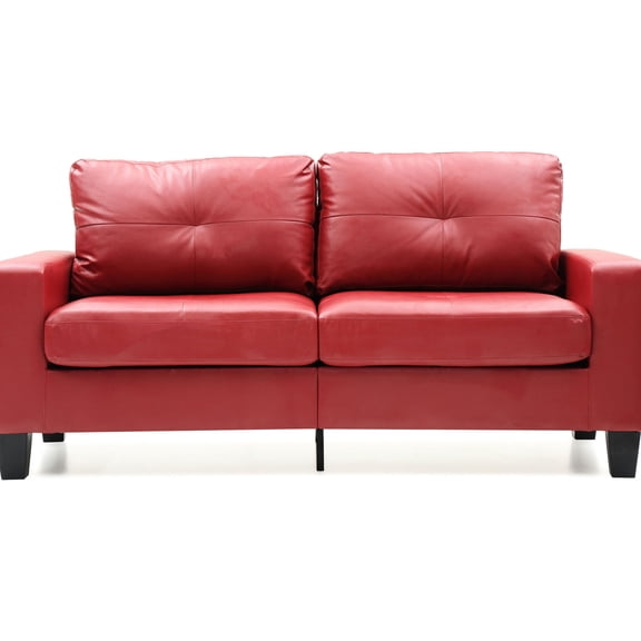 PU Main Material - Red Colorway - Office Break Room - Comfortable Lounging